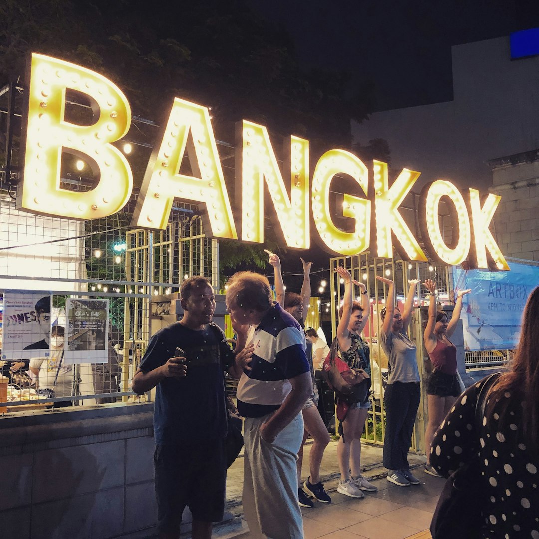 Khao San Road nightlife in Bangkok