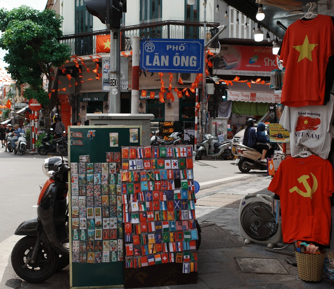 Hanoi Vietnam Old Quarter vibrant street scene