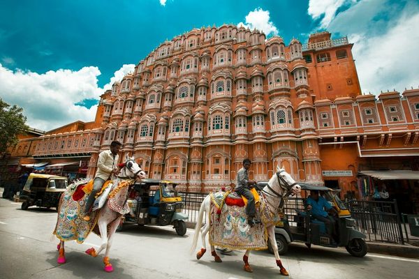 Hawa Mahal Palace of Winds in Jaipur