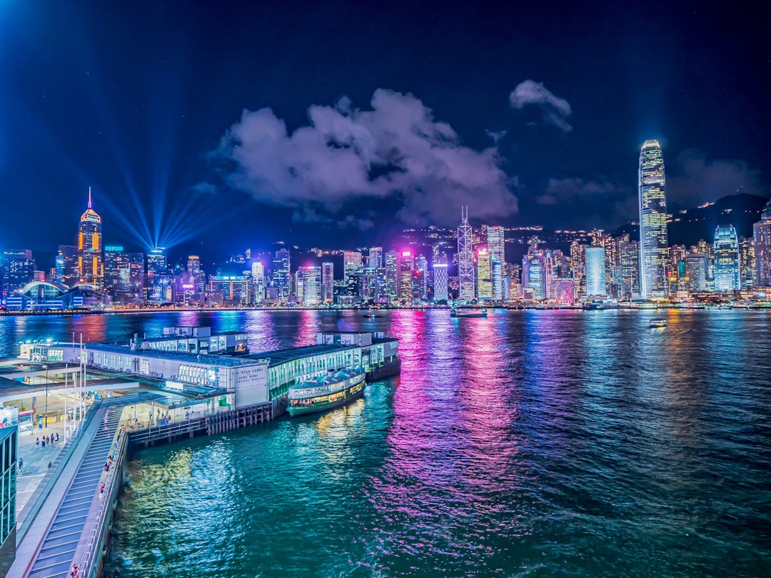 Hong Kong Avenue of Stars waterfront promenade