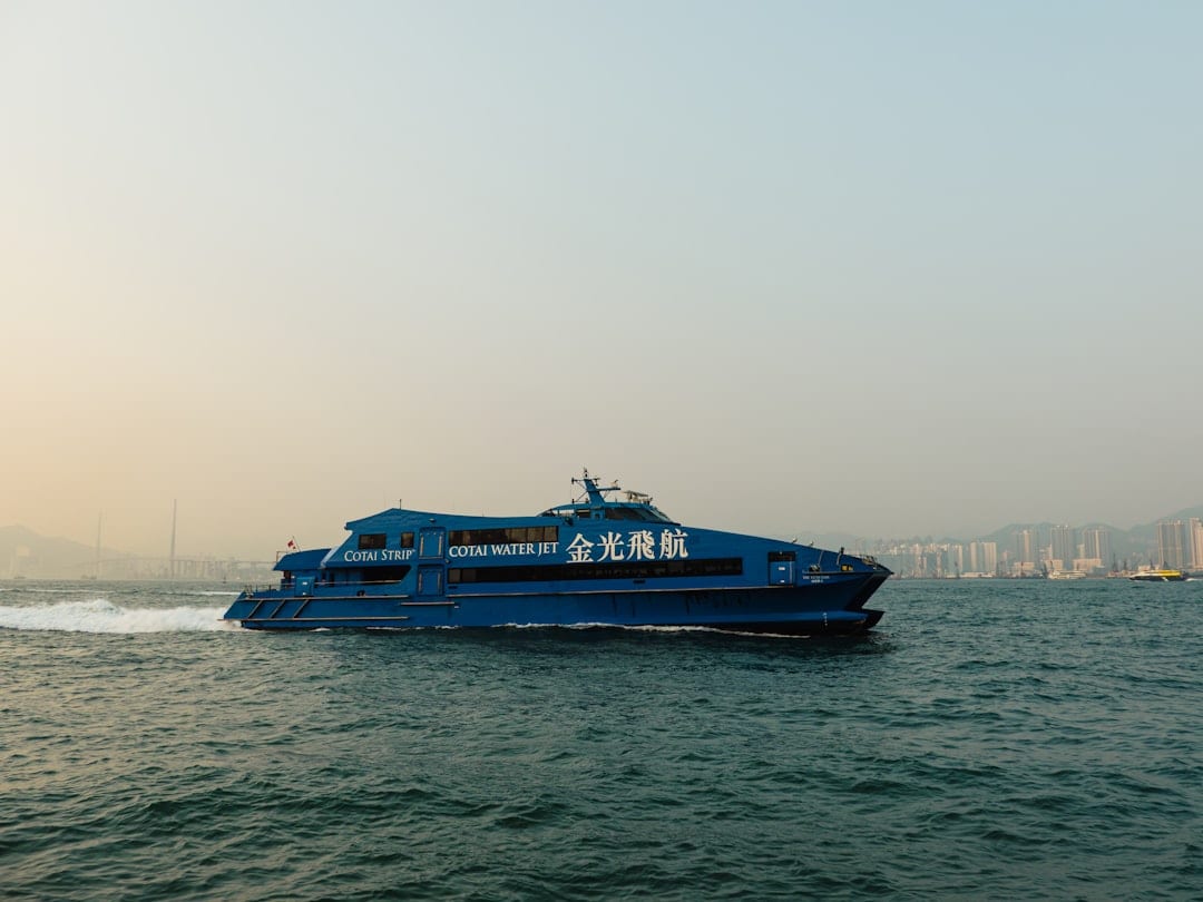 TurboJET ferry at Hong Kong Macau terminal