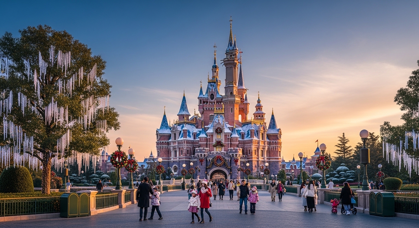 Disneyland Shanghai castle