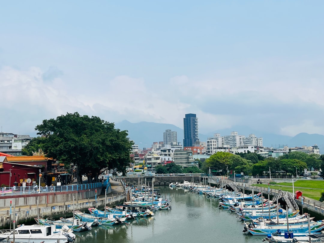 Keelung Taiwan harbor