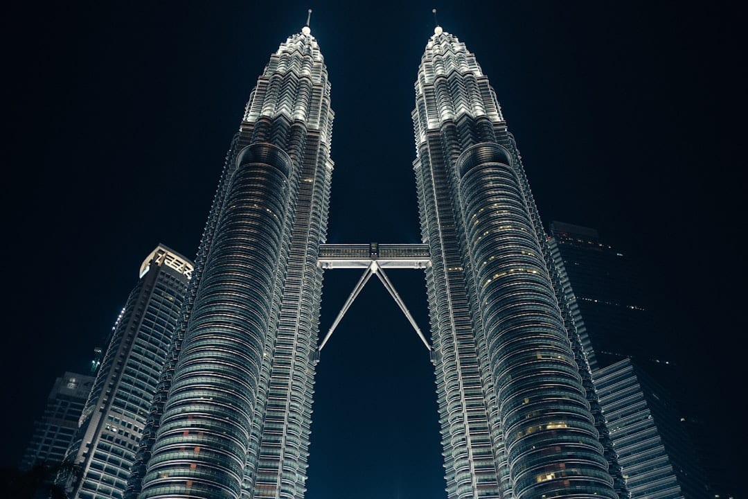 Kuala Lumpur skyline featuring the iconic Petronas Twin Towers