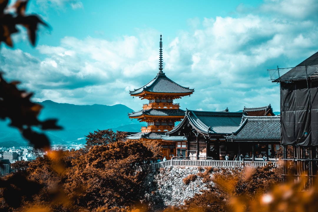 Kyoto traditional temple
