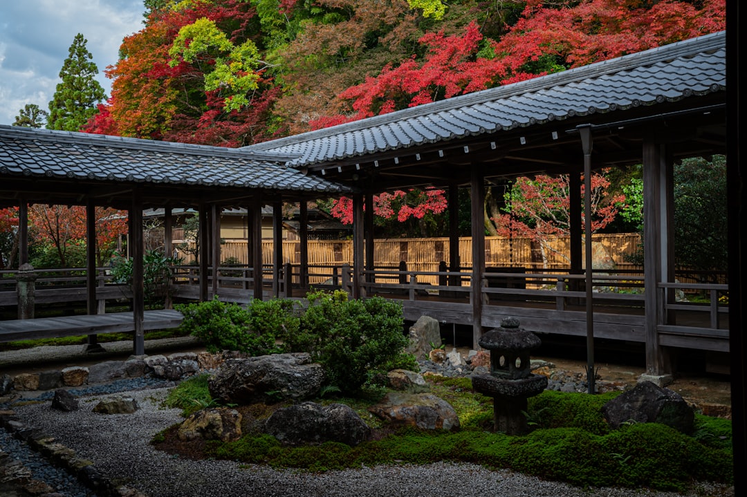 Kyoto traditional temple
