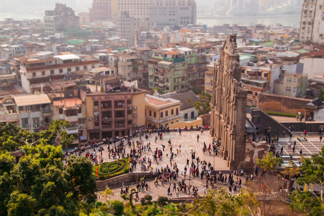 Macau Ruins of St Paul historic landmark