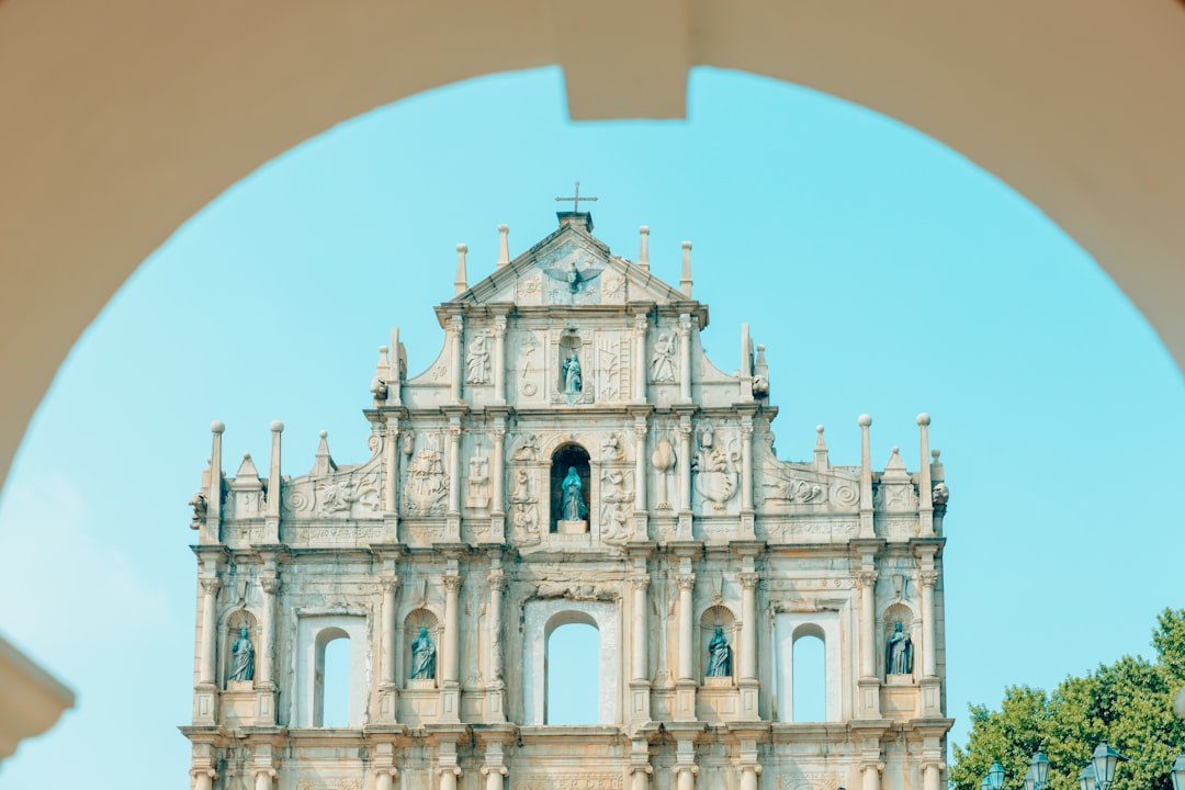 Macau Ruins of St Paul's historic landmark