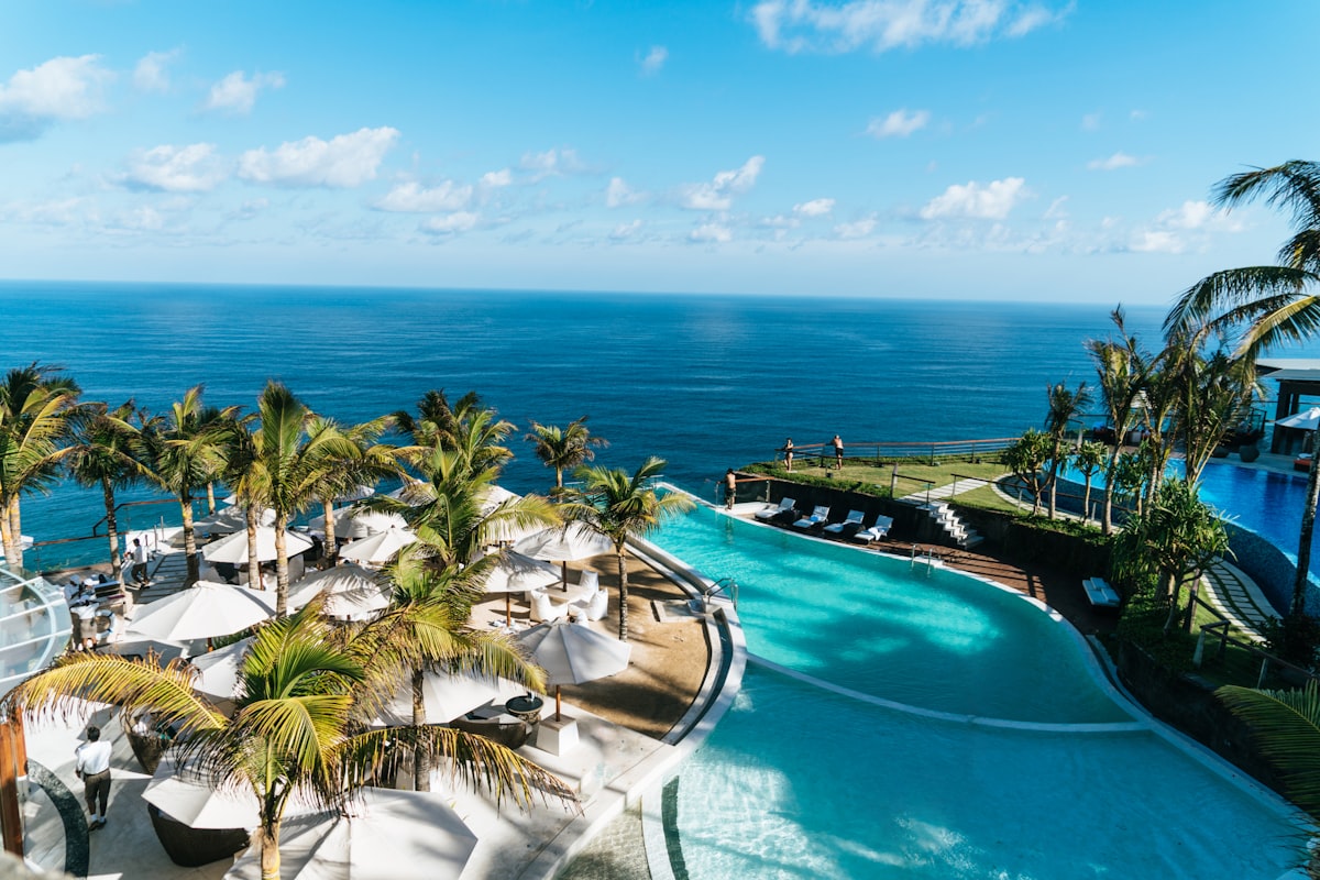 Koh Samui coconut palms and tropical beach paradise