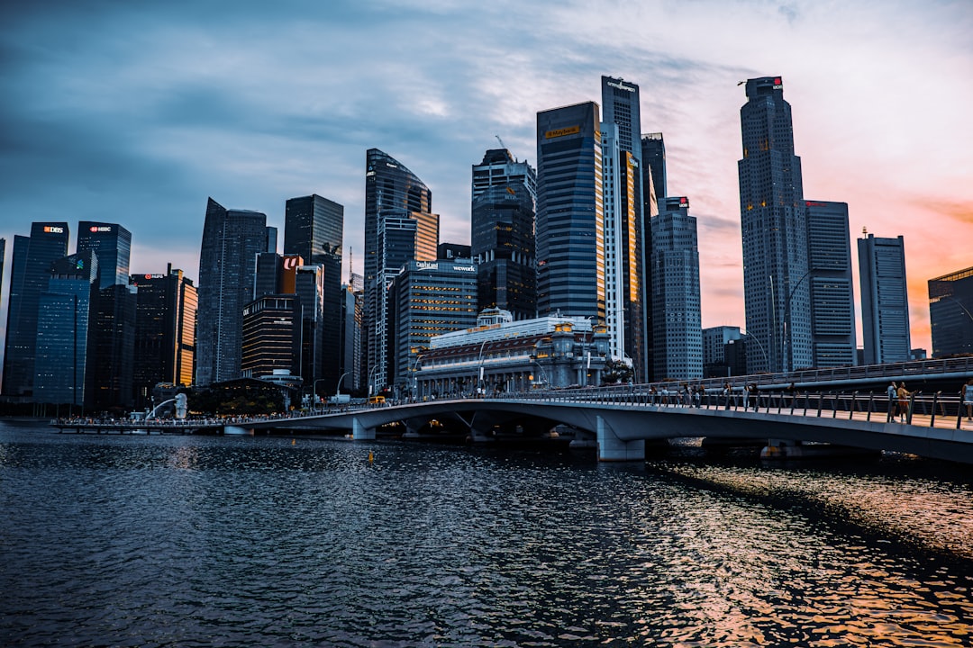 Singapore Marina Bay skyline