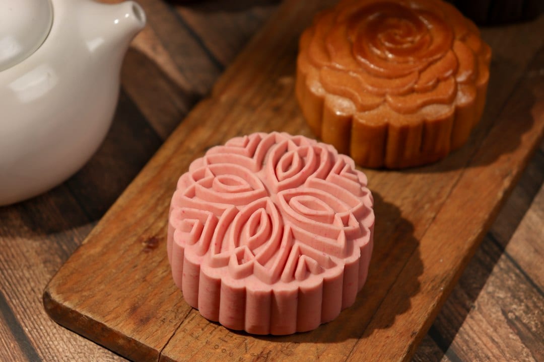 Traditional Chinese mooncakes for Mid-Autumn Festival