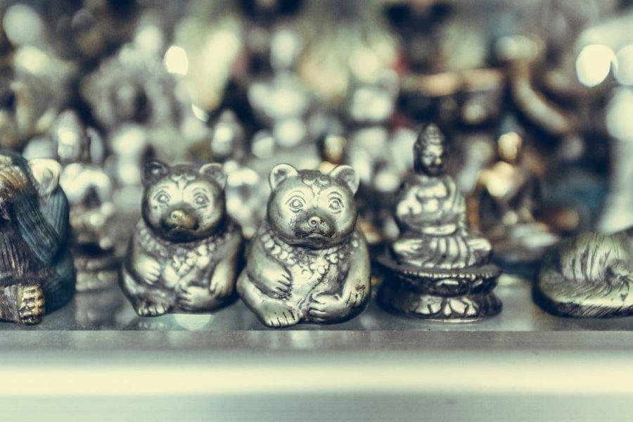 Celuk silver artisan crafting traditional Balinese jewelry in workshop