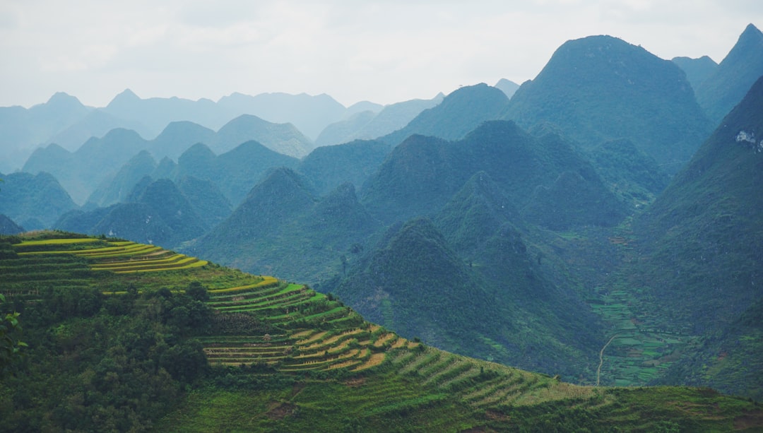 Fansipan Mountain peak Vietnam