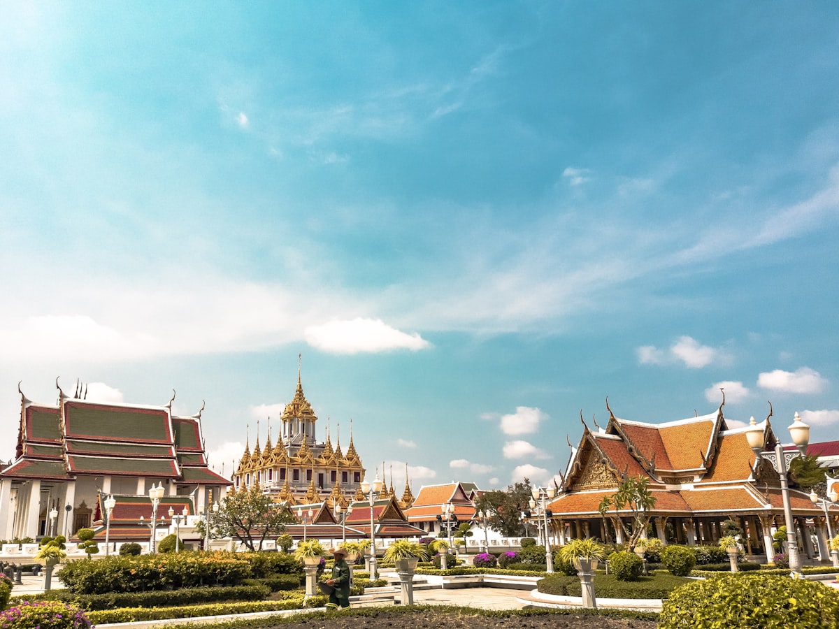Wat Pho golden reclining Buddha